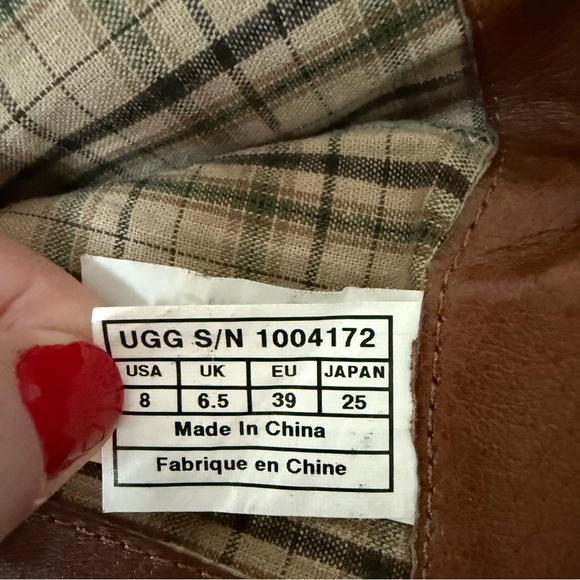 UGG Australia Darcie Leather Riding Boots - Picture 16 of 16